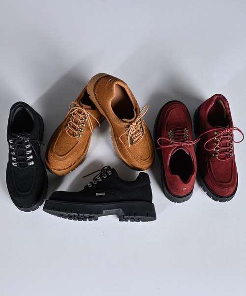 High Sole brushed Lace-Up Shoes / ハイソール ブラッシュドレース