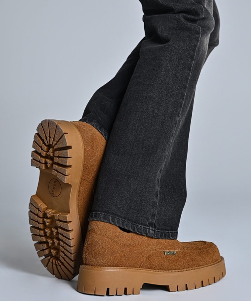 High Sole brushed Lace-Up Shoes / ハイソール ブラッシュドレース
