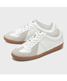 CUSTOMADE（カスタムエイド）の「チェイス 牛革 ドイツ軍 スニーカー 3cm (CR0029GR)（スニーカー）」