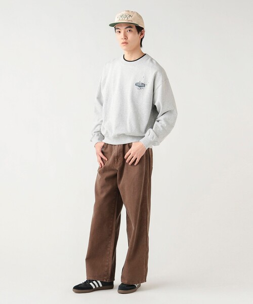 BEAMS HEART(ビームスハート)の「【5/21値下げ】ハードウェア グラフィック 裏毛 スウェット(ユニセックス)(スウェット・メンズ・オフホワイト/グレー・MEDIUM/SMALL/LARGE)」の3枚目の写真