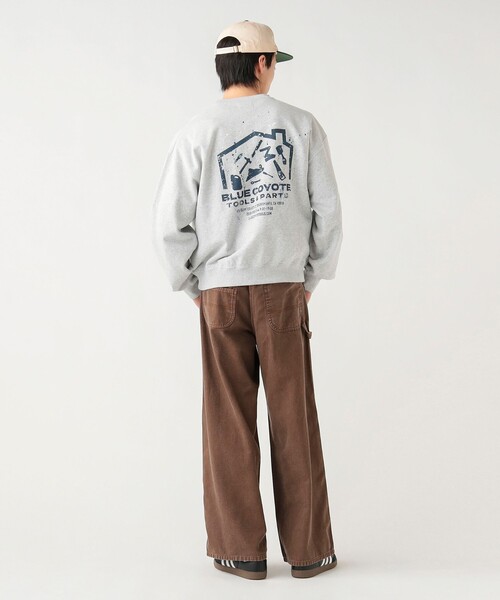 BEAMS HEART(ビームスハート)の「【5/21値下げ】ハードウェア グラフィック 裏毛 スウェット(ユニセックス)(スウェット・メンズ・オフホワイト/グレー・MEDIUM/SMALL/LARGE)」の4枚目の写真