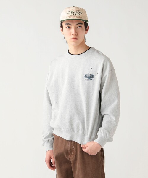 BEAMS HEART(ビームスハート)の「【5/21値下げ】ハードウェア グラフィック 裏毛 スウェット(ユニセックス)(スウェット・メンズ・オフホワイト/グレー・MEDIUM/SMALL/LARGE)」の6枚目の写真