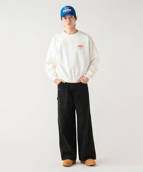 BEAMS HEART(ビームスハート)の「【5/21値下げ】ハードウェア グラフィック 裏毛 スウェット(ユニセックス)(スウェット・メンズ・オフホワイト/グレー・MEDIUM/SMALL/LARGE)」の7枚目の写真