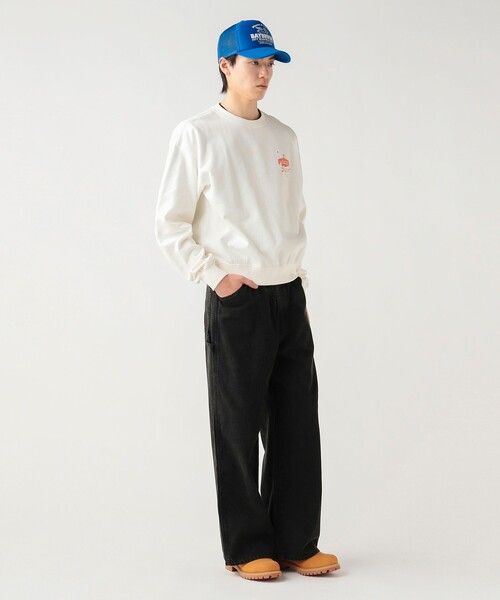 BEAMS HEART(ビームスハート)の「【5/21値下げ】ハードウェア グラフィック 裏毛 スウェット(ユニセックス)(スウェット・メンズ・オフホワイト/グレー・MEDIUM/SMALL/LARGE)」の8枚目の写真