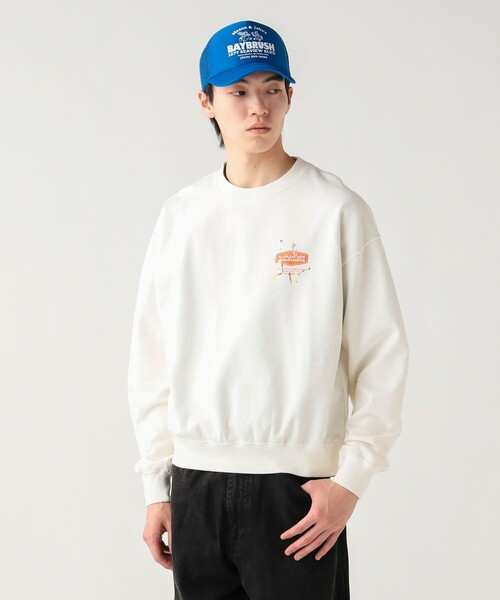 BEAMS HEART(ビームスハート)の「【5/21値下げ】ハードウェア グラフィック 裏毛 スウェット(ユニセックス)(スウェット・メンズ・オフホワイト/グレー・MEDIUM/SMALL/LARGE)」の9枚目の写真