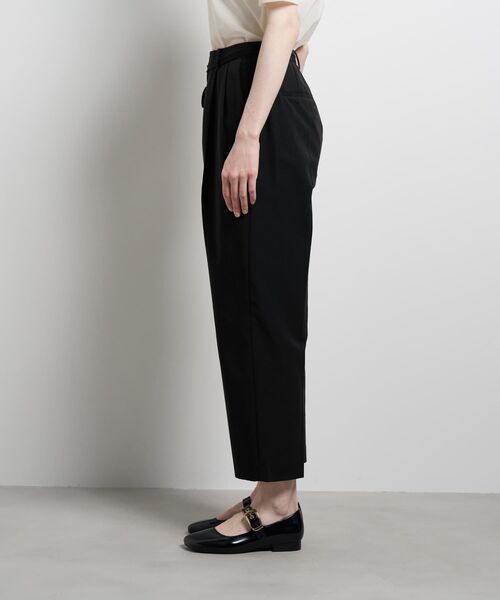 LANVIN en Bleu(ランバンオンブルー)の「グログランタックテーパードパンツ(その他パンツ・レディース・ブラック・38/36)」の6枚目の写真