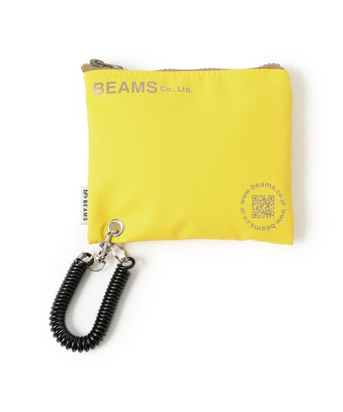 bpr BEAMS（ビーピーアール ビームス ）の「bPr BEAMS / ターポリン ロゴ ポーチ S（ポーチ・レディース・テラコッタ/サックスブルー/グレー/ネイビー/イエロー・ONE SIZE）」の17枚目の写真