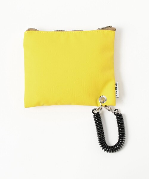 bpr BEAMS（ビーピーアール ビームス ）の「bPr BEAMS / ターポリン ロゴ ポーチ S（ポーチ・レディース・テラコッタ/サックスブルー/グレー/ネイビー/イエロー・ONE SIZE）」の16枚目の写真