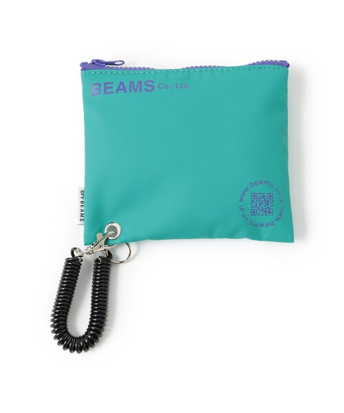 bpr BEAMS（ビーピーアール ビームス ）の「bPr BEAMS / ターポリン ロゴ ポーチ S（ポーチ・レディース・テラコッタ/サックスブルー/グレー/ネイビー/イエロー・ONE SIZE）」の11枚目の写真