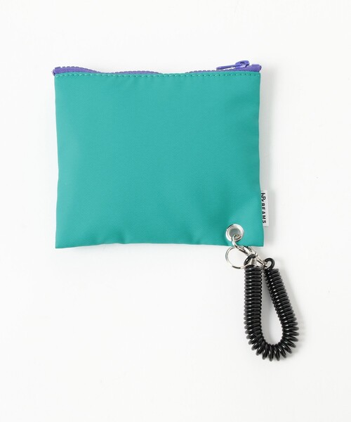 bpr BEAMS（ビーピーアール ビームス ）の「bPr BEAMS / ターポリン ロゴ ポーチ S（ポーチ・レディース・テラコッタ/サックスブルー/グレー/ネイビー/イエロー・ONE SIZE）」の10枚目の写真