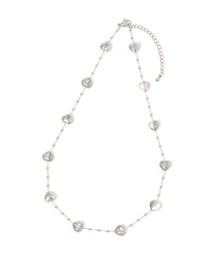 LOWRYS FARM | ステンレストバシハートネックレス　640853(ネックレス)