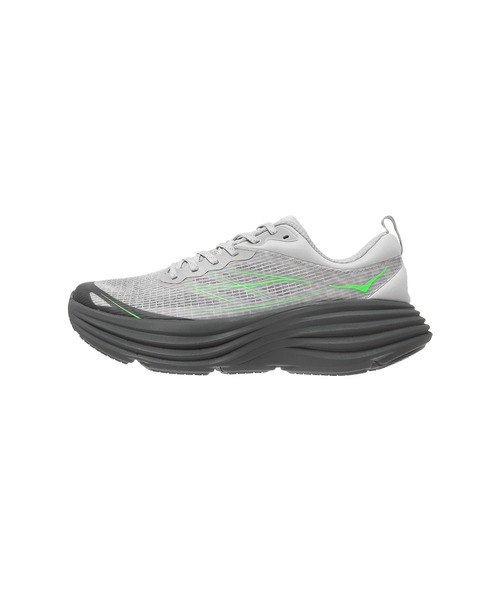 HOKA(ホカ)の「U BONDI 8 TS CAGED 1155391-OTRR(スニーカー・メンズ・グレー・27cm/26.5cm/28cm/27.5cm/26cm)」の2枚目の写真
