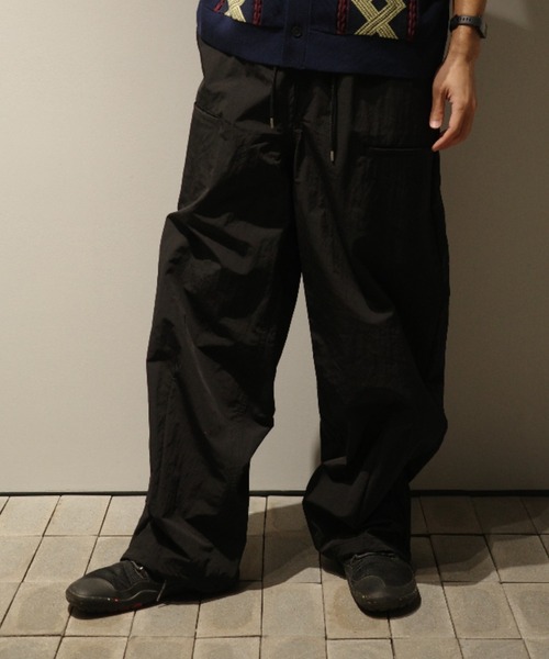 TOGA VIRILIS(トーガ ビリリース)の「TOGA VIRILIS Ripstop pants(その他パンツ・メンズ・ブラック・46/48)」の1枚目の写真