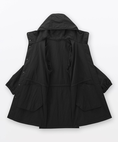 無印良品（ムジルシリョウヒン）の「紳士　撥水フード付きコート（その他アウター・メンズ・ブルー系/グレー/ブラック・M/L/XL/S）」の5枚目の写真