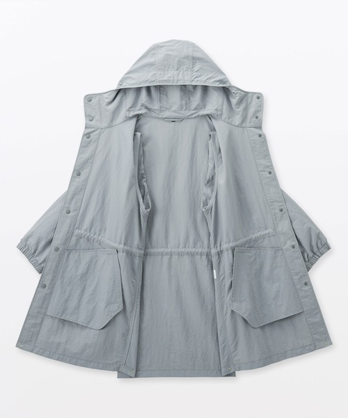 無印良品（ムジルシリョウヒン）の「紳士　撥水フード付きコート（その他アウター・メンズ・ブルー系/グレー/ブラック・M/L/XL/S）」の10枚目の写真