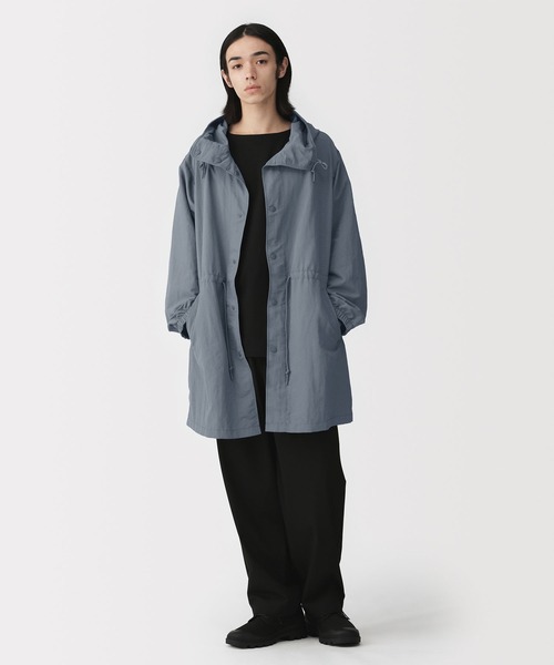 無印良品（ムジルシリョウヒン）の「紳士　撥水フード付きコート（その他アウター・メンズ・ブルー系/グレー/ブラック・M/L/XL/S）」の13枚目の写真
