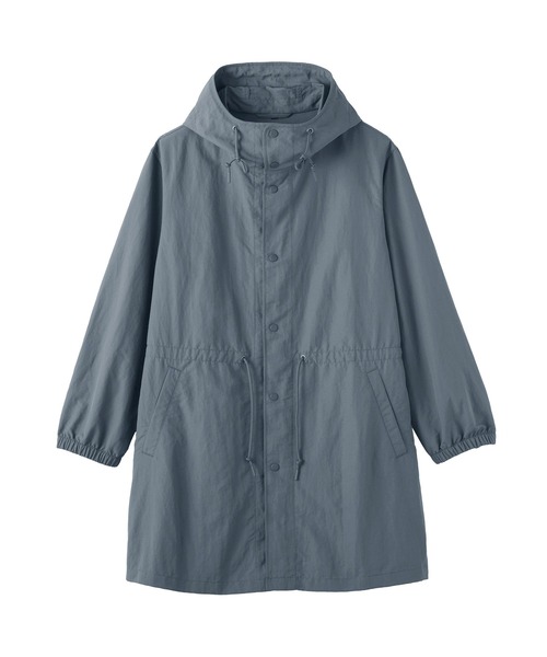 無印良品（ムジルシリョウヒン）の「紳士　撥水フード付きコート（その他アウター・メンズ・ブルー系/グレー/ブラック・M/L/XL/S）」の19枚目の写真
