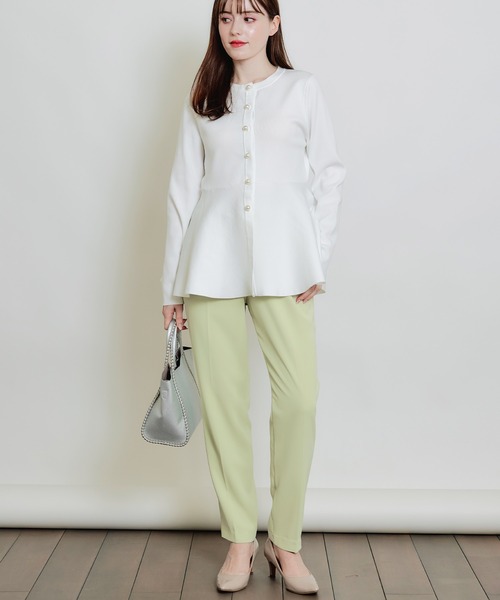 PICCIN（ピッチン）の「センタープレスカラーパンツ（その他パンツ・レディース・ブラック/ラベンダー/ライトグリーン・S/M）」の17枚目の写真