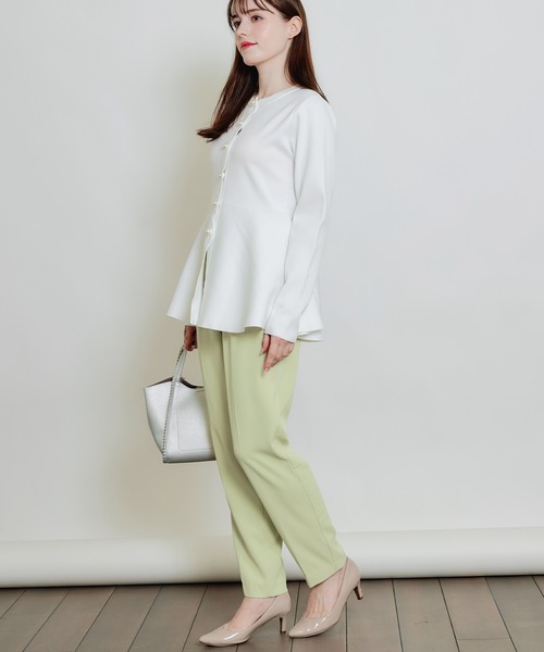 PICCIN（ピッチン）の「センタープレスカラーパンツ（その他パンツ・レディース・ブラック/ラベンダー/ライトグリーン・S/M）」の18枚目の写真