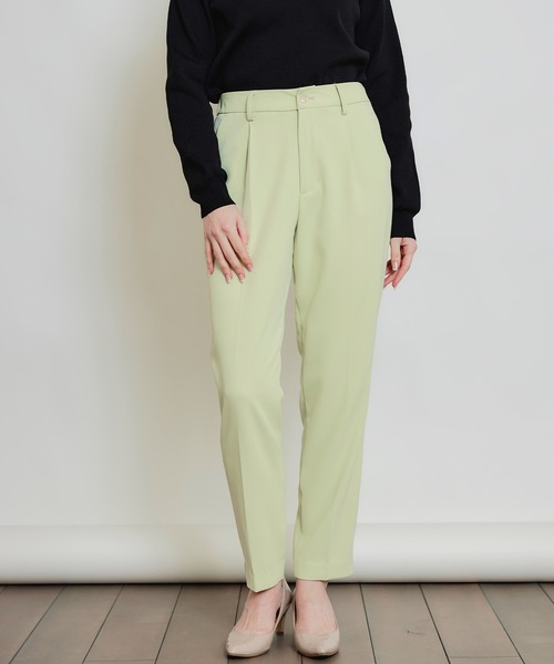 PICCIN（ピッチン）の「センタープレスカラーパンツ（その他パンツ・レディース・ブラック/ラベンダー/ライトグリーン・S/M）」の13枚目の写真