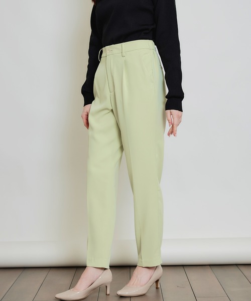 PICCIN（ピッチン）の「センタープレスカラーパンツ（その他パンツ・レディース・ブラック/ラベンダー/ライトグリーン・S/M）」の14枚目の写真