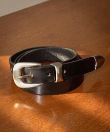 UNISEX》Shoe-Lace Leather Long Belt/シューレース レザー ロング