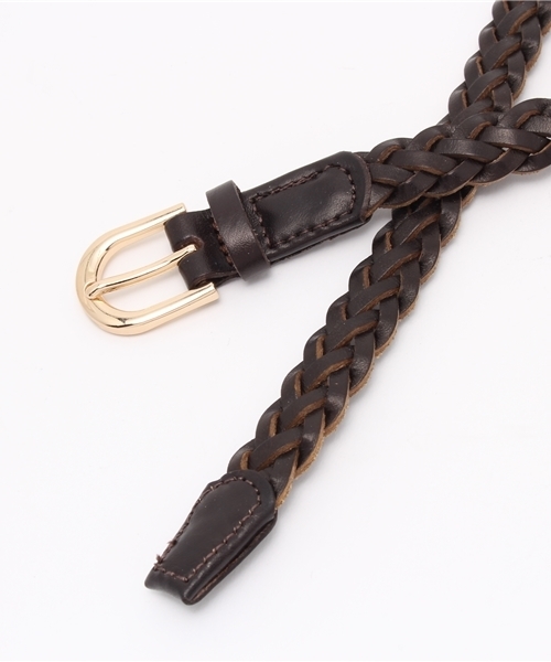 GLOBAL WORK（グローバルワーク）の「ベーシックベルト/708048（ベルト・レディース・ベージュ/ホワイト/ダークブラウン/ブラウン系その他・FREE）」の5枚目の写真