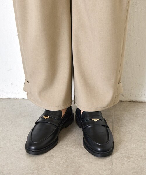 Jena espace merveilleux（ジェナ　エスパスメルヴェイユ）の「コインローファー（その他シューズ・レディース・ブラック/ブラウン・MEDIUM/LARGE）」の3枚目の写真