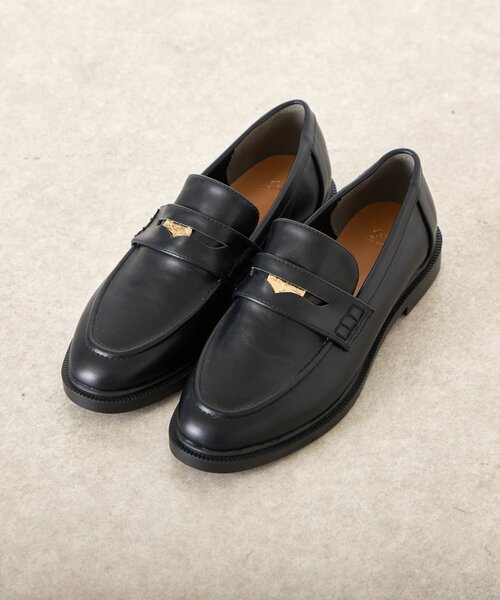 Jena espace merveilleux（ジェナ　エスパスメルヴェイユ）の「コインローファー（その他シューズ・レディース・ブラック/ブラウン・MEDIUM/LARGE）」の5枚目の写真