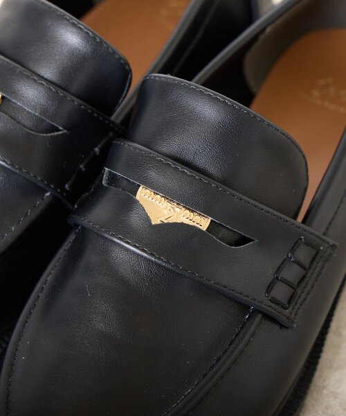 Jena espace merveilleux（ジェナ　エスパスメルヴェイユ）の「コインローファー（その他シューズ・レディース・ブラック/ブラウン・MEDIUM/LARGE）」の8枚目の写真