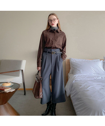 VASCARA（バスカラ）の「Bermuda Pintuck Cropped Pants (3colors)（その他パンツ）」