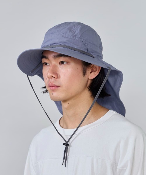 OVERRIDE(オーバーライド)の「OVERRIDE OGC RIP-STOP SUNSHADE HAT / オーバーライド(ハット・メンズ・ホワイト/ブラウン/ブラック/ブルー・59cm)」の17枚目の写真