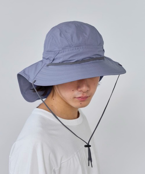 OVERRIDE(オーバーライド)の「OVERRIDE OGC RIP-STOP SUNSHADE HAT / オーバーライド(ハット・メンズ・ホワイト/ブラウン/ブラック/ブルー・59cm)」の21枚目の写真