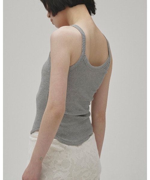 TODAYFUL（トゥデイフル）の「Soft Fraice Camisole（キャミソール・レディース・アイボリー/スミクロ/グレー・FREE）」の10枚目の写真