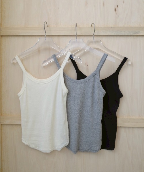 TODAYFUL（トゥデイフル）の「Soft Fraice Camisole（キャミソール・レディース・アイボリー/スミクロ/グレー・FREE）」の11枚目の写真