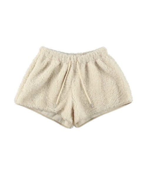 ACYM（アシーム）の「フラッフィーボアショートパンツ（その他パンツ・レディース・アイボリー/ベージュ・FREE）」の11枚目の写真