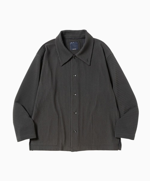 meanswhile(ミーンズワイル)の「Uneven Anonymous Coverall(その他アウター・メンズ・ブラック系/ホワイト・1(S)/2(M)/3(M))」の1枚目の写真