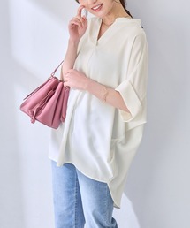 alotta（アロッタ）の「サイドタックとろみドルマンブラウス（シャツ/ブラウス）」