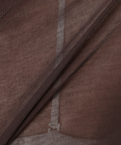 IENA LA BOUCLE（イエナラブークル）の「《追加》IENA LA BOUCLE 水撚りガスフライスクルーロングTシャツ（Tシャツ/カットソー・レディース・ブラウン/サックスブルー・FREE）」の10枚目の写真