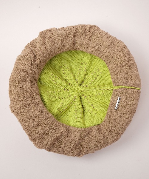 CA4LA（カシラ）の「BOMO BERET（ハンチング/ベレー帽・レディース・ベージュ/ネイビー/ブラック・ONESIZE）」の10枚目の写真