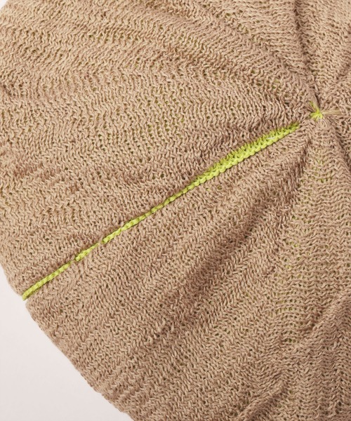 CA4LA（カシラ）の「BOMO BERET（ハンチング/ベレー帽・レディース・ベージュ/ネイビー/ブラック・ONESIZE）」の11枚目の写真