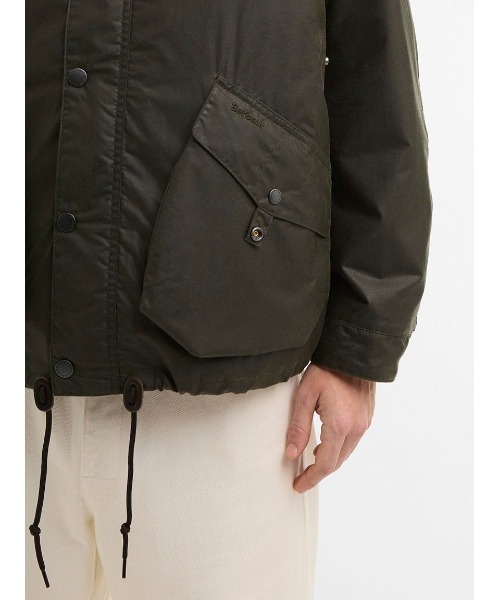 Barbour(バブアー)の「Modified Endurance ワックスジャケット(ブルゾン・メンズ・ネイビー/オリーブ・X-SMALL/SMALL/MEDIUM)」の7枚目の写真