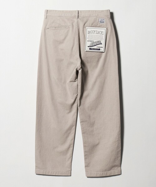 A DAY IN THE LIFE UNITED ARROWS（アデイインザライフユナイテッドアローズ）の「フェード チノバギースラックス＜A DAY IN THE LIFE＞（スラックス・メンズ・ブラック/ナチュラル・L/M）」の9枚目の写真