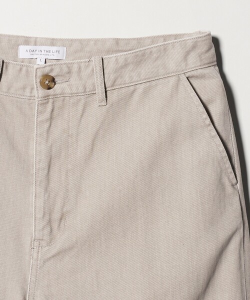 A DAY IN THE LIFE UNITED ARROWS（アデイインザライフユナイテッドアローズ）の「フェード チノバギースラックス＜A DAY IN THE LIFE＞（スラックス・メンズ・ブラック/ナチュラル・L/M）」の10枚目の写真