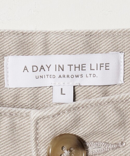 A DAY IN THE LIFE UNITED ARROWS（アデイインザライフユナイテッドアローズ）の「フェード チノバギースラックス＜A DAY IN THE LIFE＞（スラックス・メンズ・ブラック/ナチュラル・L/M）」の21枚目の写真