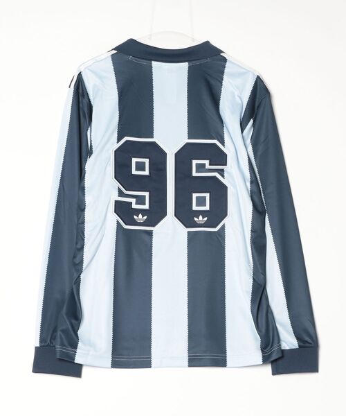 adidas（アディダス）の「adidas/アディダス ブリットコア ジャージ/BRITCORE JERSEY（Tシャツ/カットソー・メンズ・ネイビー/ベージュ・MEDIUM/LARGE/X-LARGE/SMALL）」の4枚目の写真
