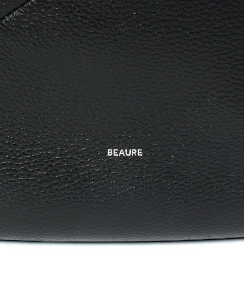 Beau're(ヴュレ)の「【BEAURE/ビュレ】バンブーハンドル A4 トート B-26135(ショルダーバッグ・レディース・アイボリー/ブラック/ブルー・FREE)」の17枚目の写真