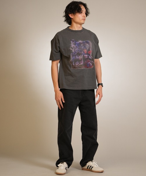LURKING CLASS(ラーキングクラス)の「【ムラサキスポーツ限定】LURKING CLASS/ラーキングクラス 半袖 Tシャツ フロントプリント ST26STM09(Tシャツ/カットソー・メンズ・ブラック・XL/L/M)」の4枚目の写真