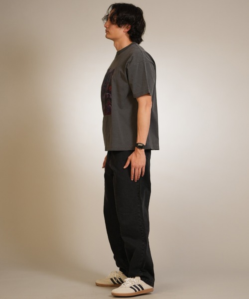 LURKING CLASS(ラーキングクラス)の「【ムラサキスポーツ限定】LURKING CLASS/ラーキングクラス 半袖 Tシャツ フロントプリント ST26STM09(Tシャツ/カットソー・メンズ・ブラック・XL/L/M)」の6枚目の写真