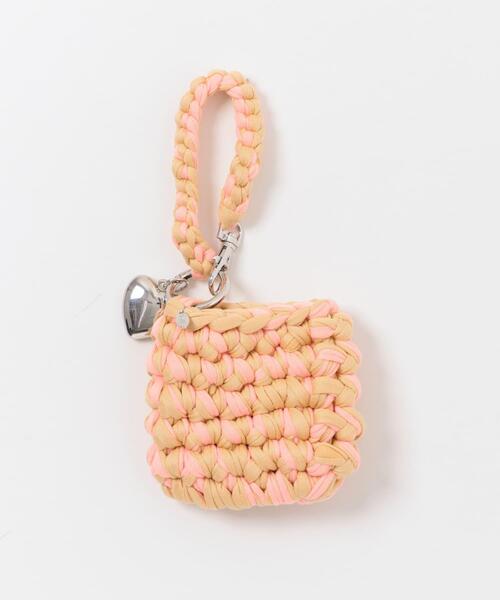 SMELLY（スメリー）の「カラフルイヤホンポーチ（ポーチ・レディース・ベージュ系その他/オレンジ系その他/グリーン系その他・-）」の6枚目の写真